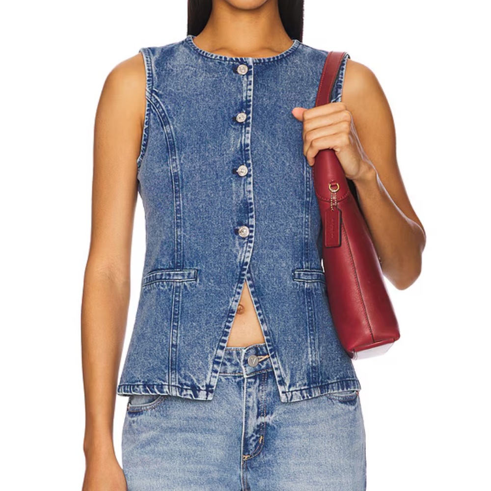 Steve Madden Wesley Denim Top